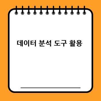 데이터 분석 도구 활용