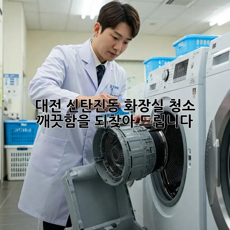 대전 신탄진동 화장실 청소, 깨끗함을 되찾아 드립니다!