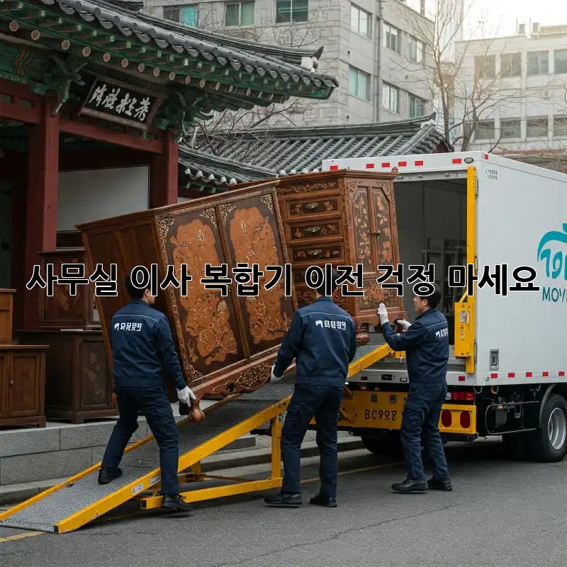사무실 이사? 복합기 이전, 걱정 마세요!